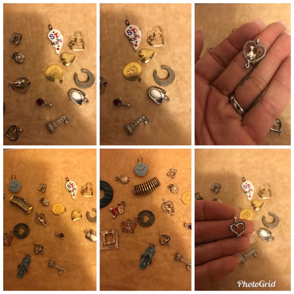3 for 25.00 Lot of 15 Necklace Charms - Picture 2 of 8